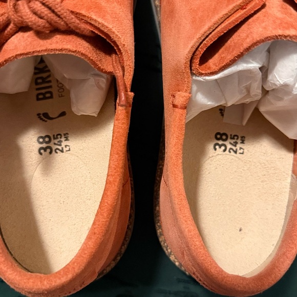NWT Birkenstock Women Delano shoe. Coral in color - Picture 5 of 5